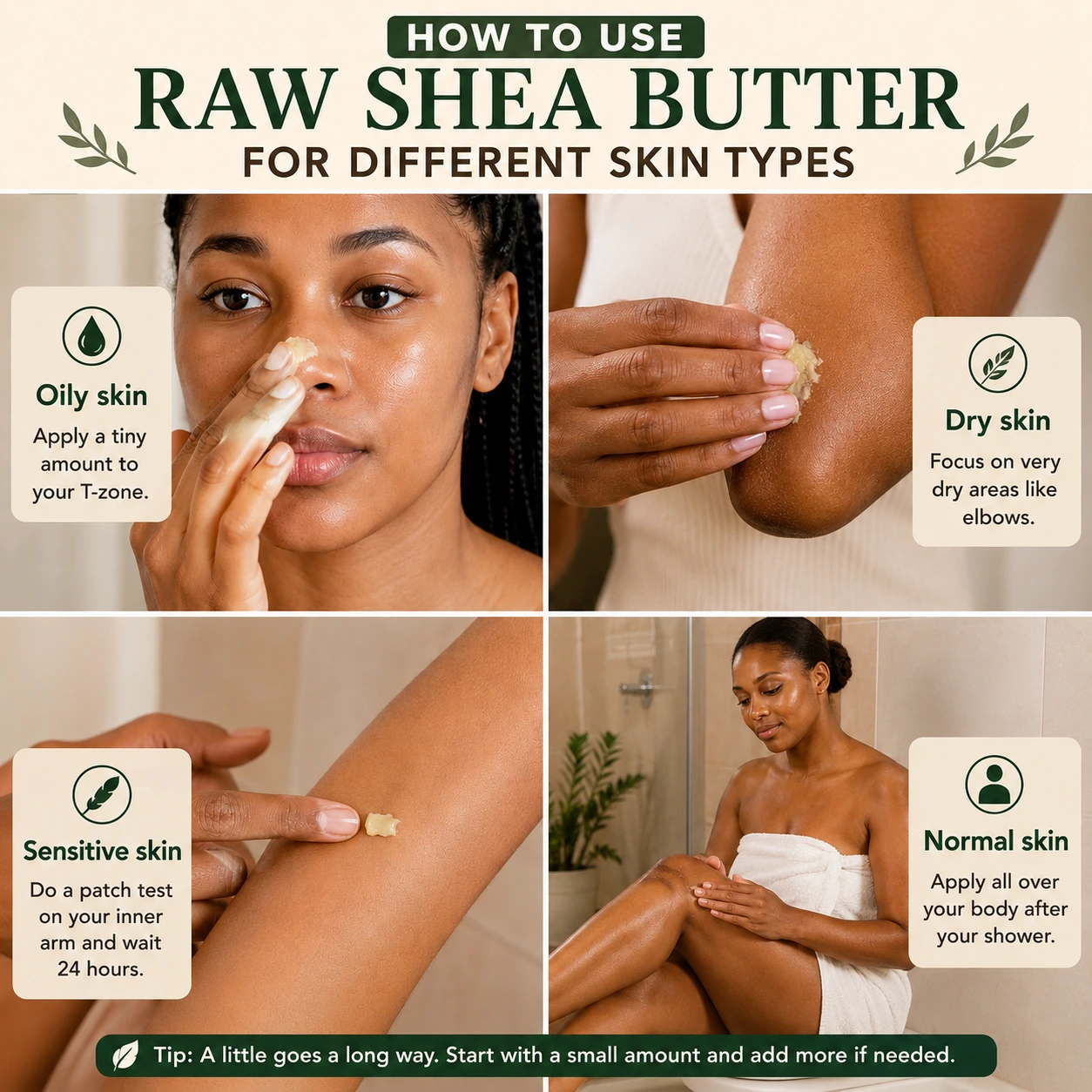 Shea Butter Absorption for Different Skin Types, Oily Skin: How to Use Shea Butter Without Breakouts