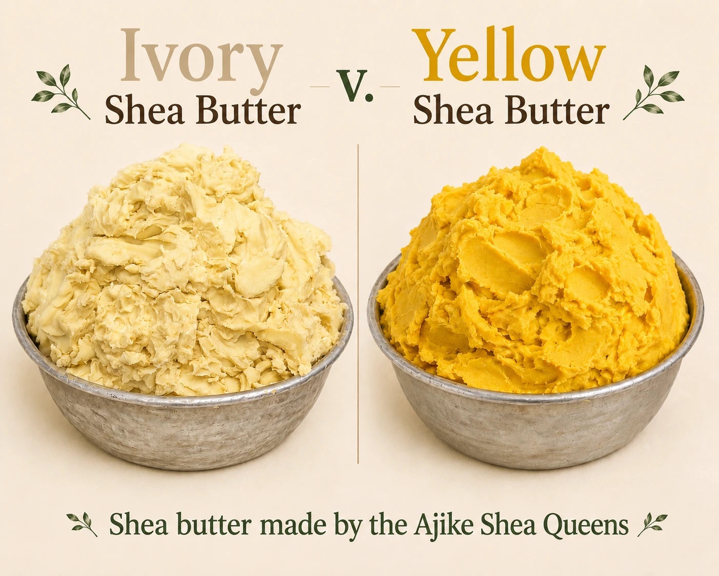 Ivory Shea Butter vs Yellow Shea Butter: What Is the Real Difference?