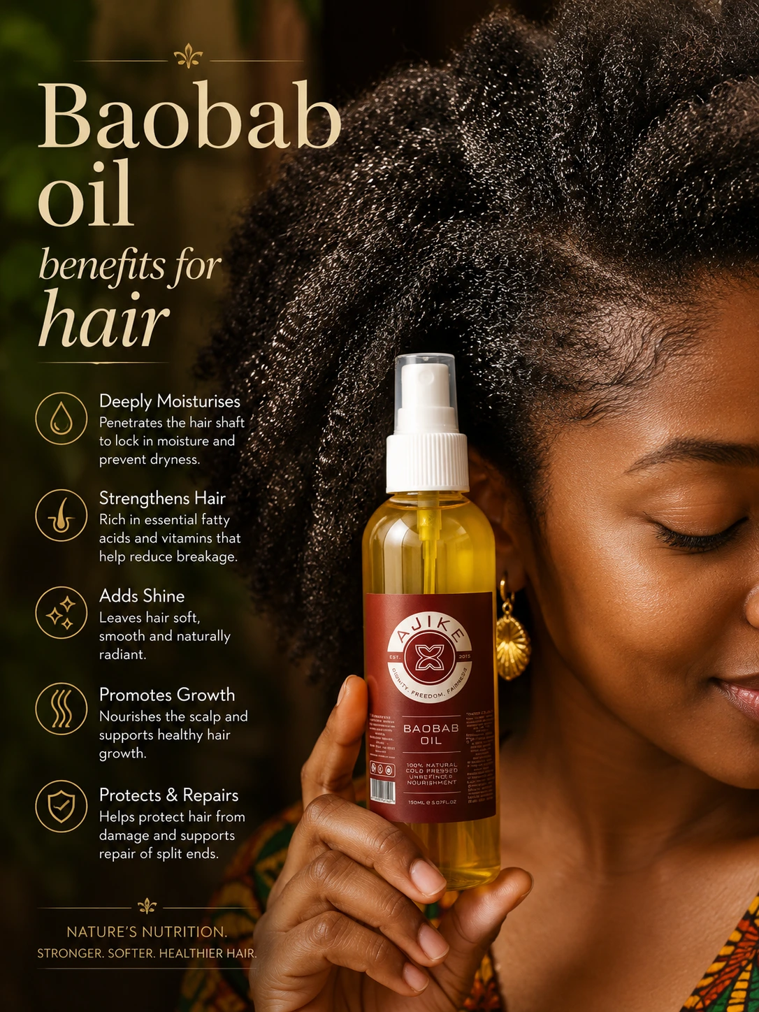 Baobab Oil Benefits for Hair