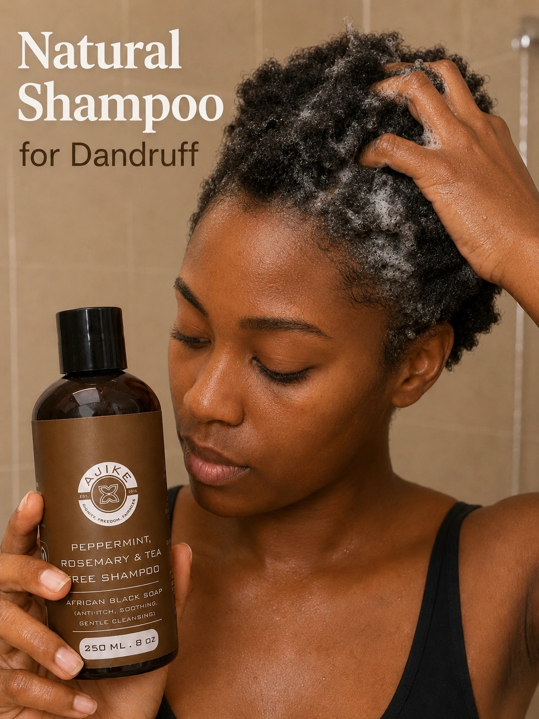 Natural Shampoo for Dandruff