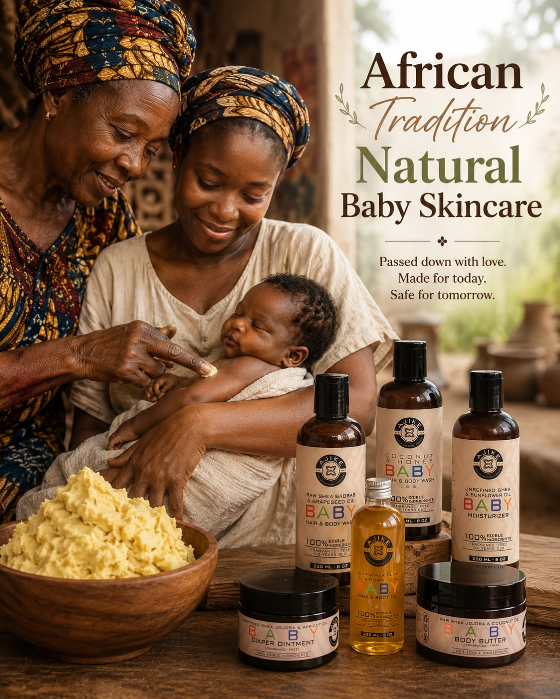 The African Tradition of Natural Baby Skincare