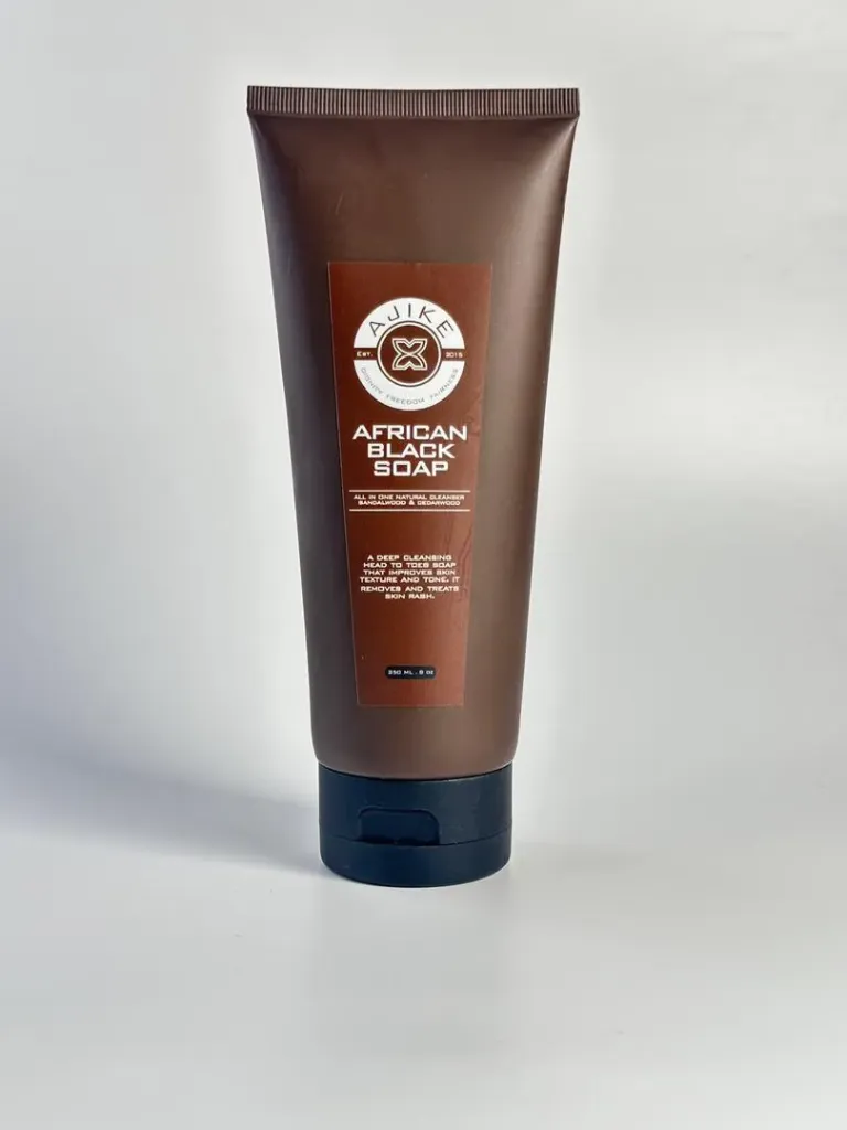 African Black Soap Paste (Tube)