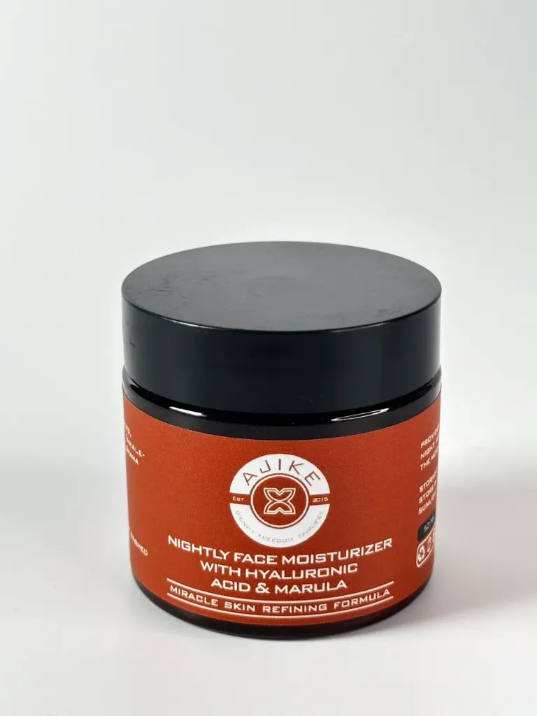 Nightly Face Moisturizer with Hyaluronic Acid