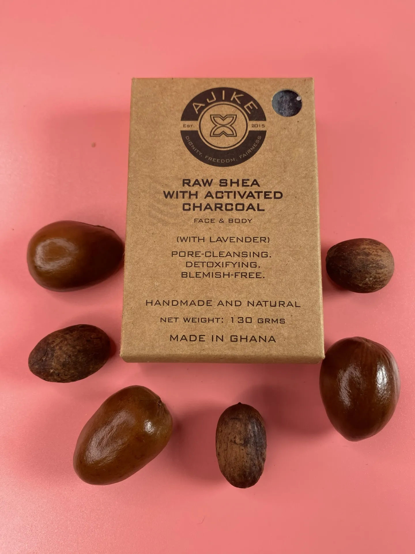 Shea Activated Charcoal Soap Bar