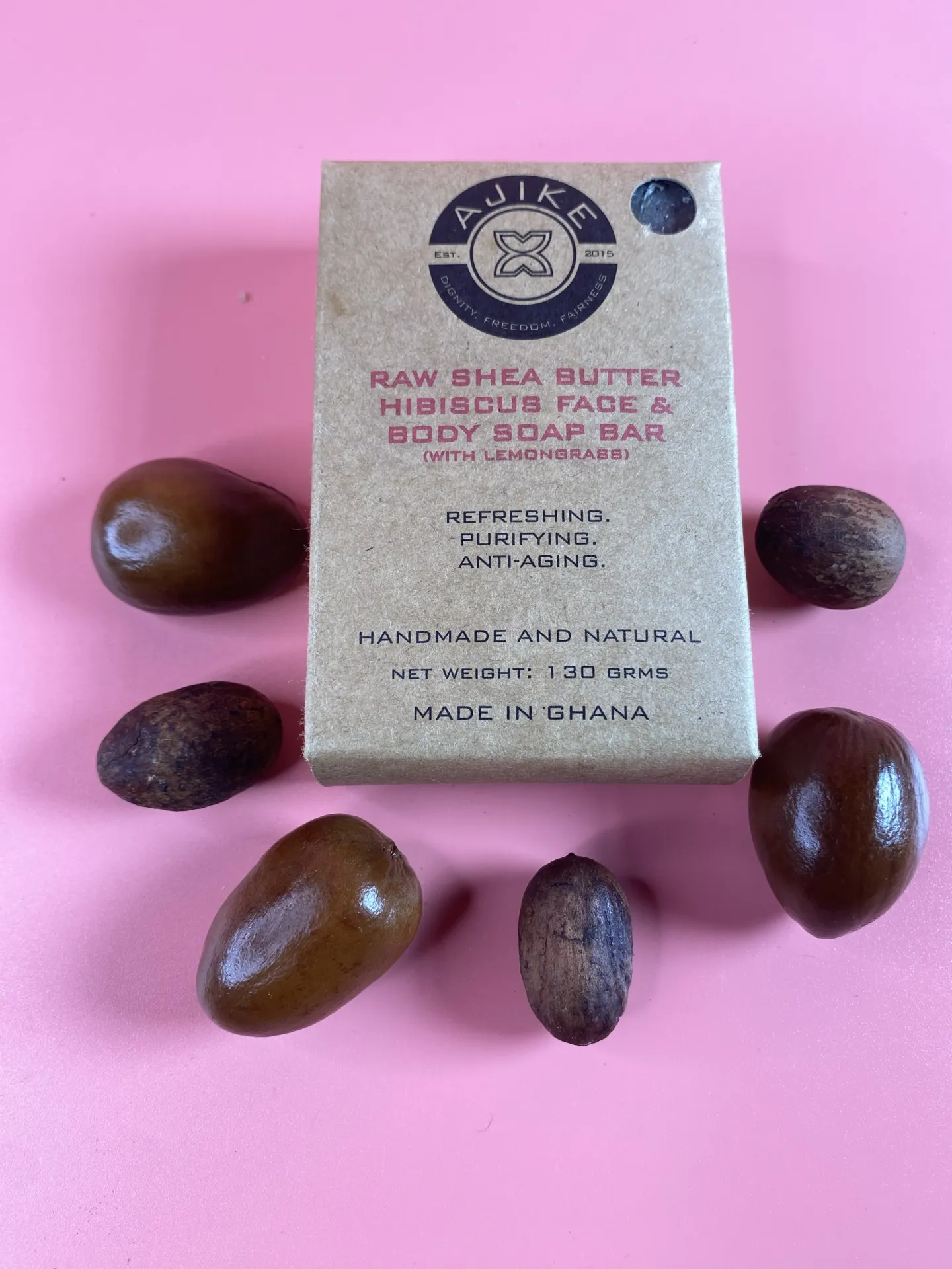 Shea Hibiscus Face & Body Soap Bar