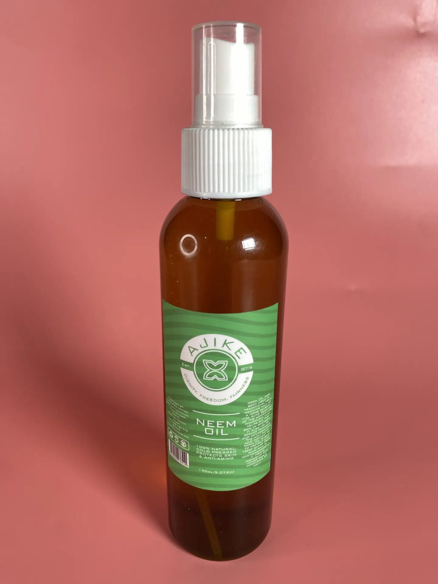 Neem Oil | Natural Acne & Scalp Treatment for Clear Skin & Healthy Hair
