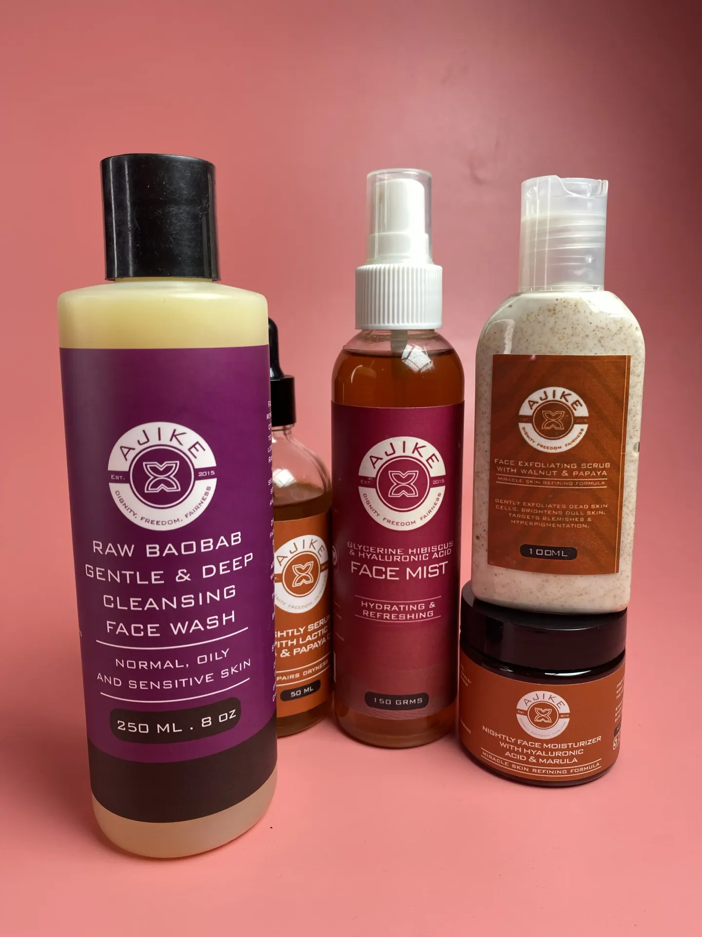 The Deep Hydration Face Routine.