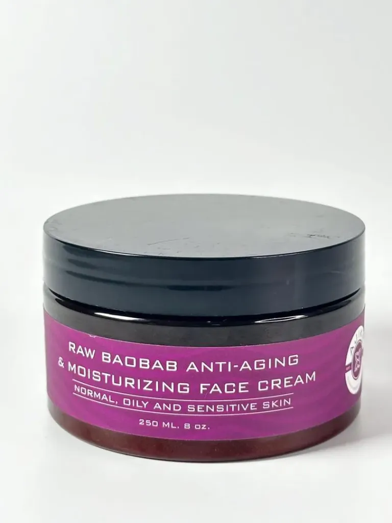 Raw Baobab Anti-Aging & Moisturizing Face Cream (250ml)