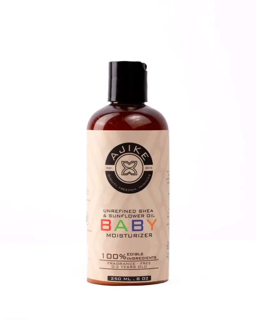 Unrefined Shea & Sunflower Oil Baby Moisturizer (250ml)