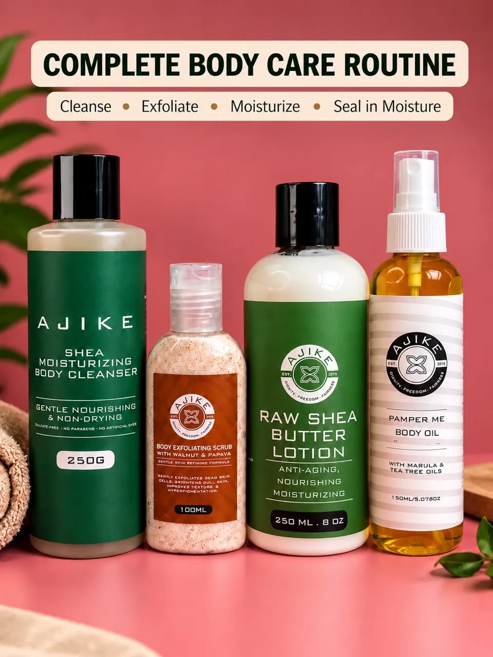 Ajike Complete Body Care Routine